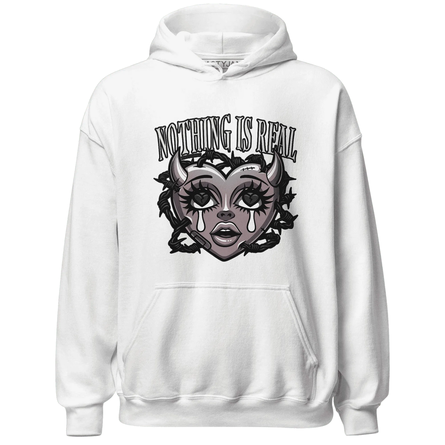 Black-Violet-Ore-3s-NastyJamz-Hoodie-Match-Nothing-Is-Real