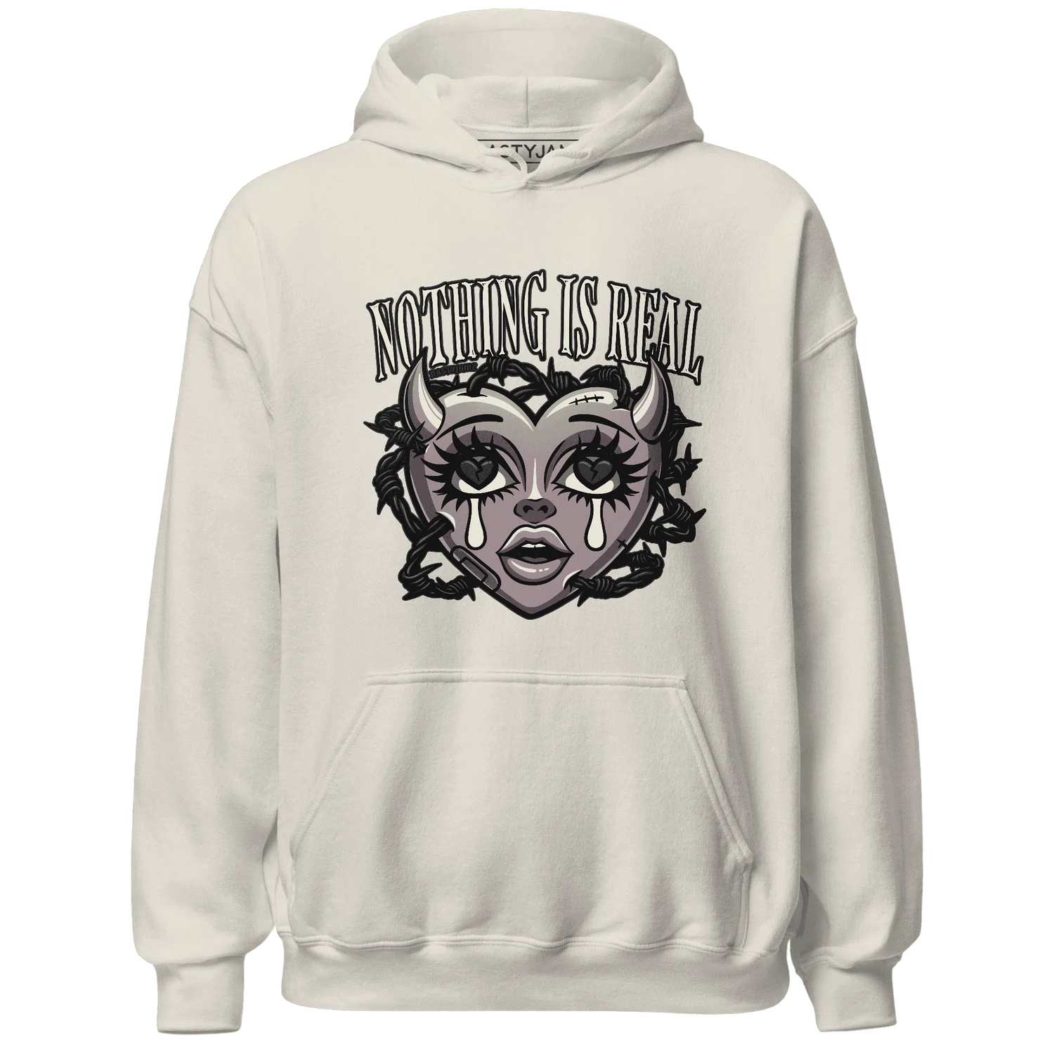 Black-Violet-Ore-3s-NastyJamz-Hoodie-Match-Nothing-Is-Real