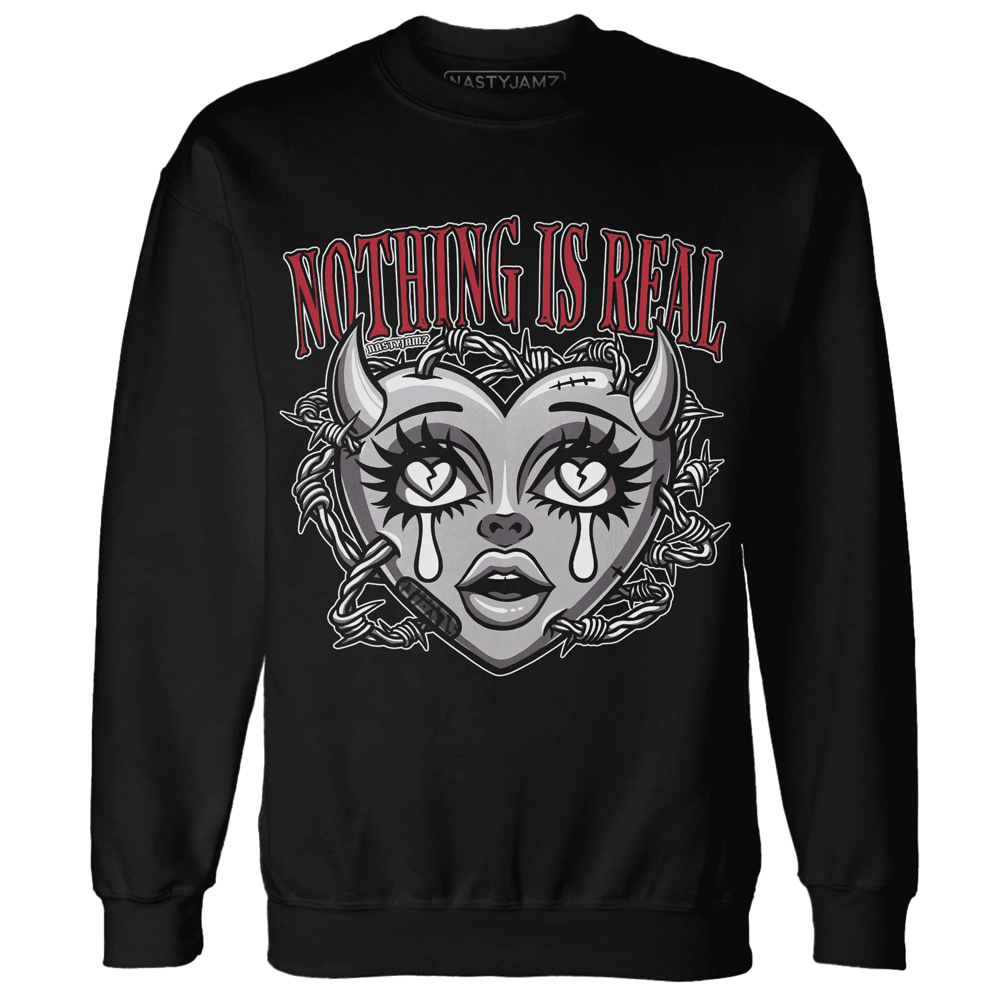 Cement-Grey-3s-Sweatshirt-Match-Nothing-Is-Real