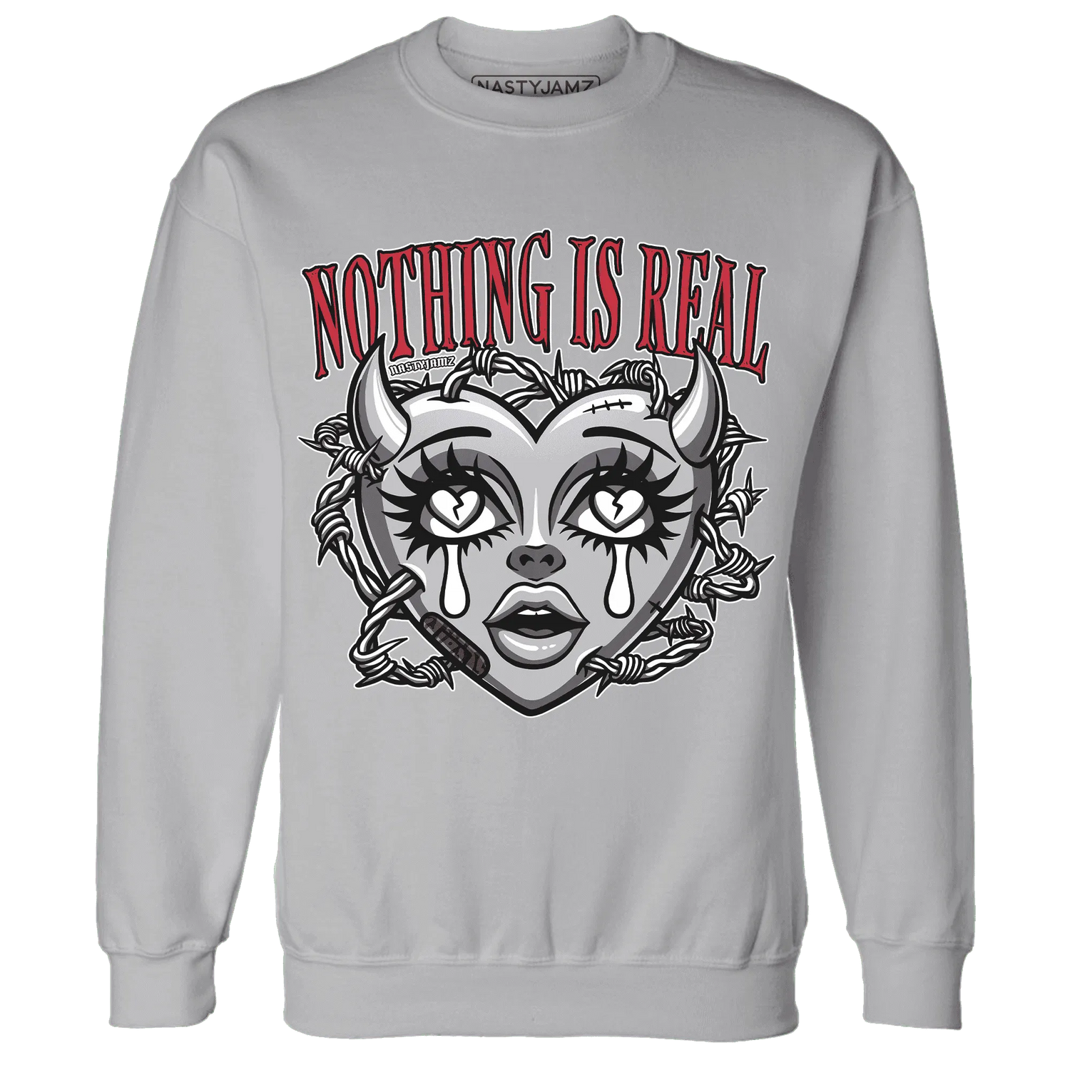 Cement-Grey-3s-Sweatshirt-Match-Nothing-Is-Real