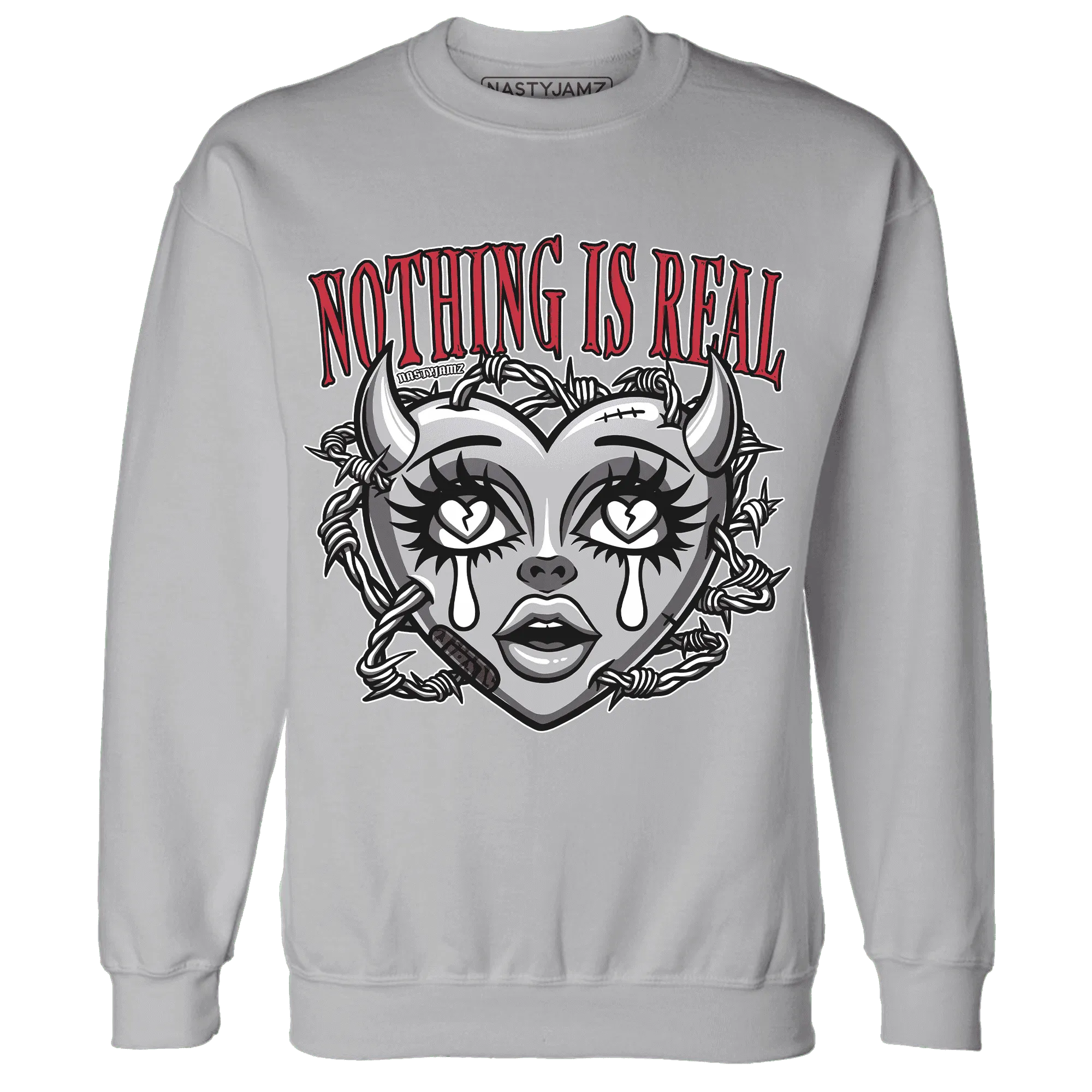 Cement-Grey-3s-Sweatshirt-Match-Nothing-Is-Real