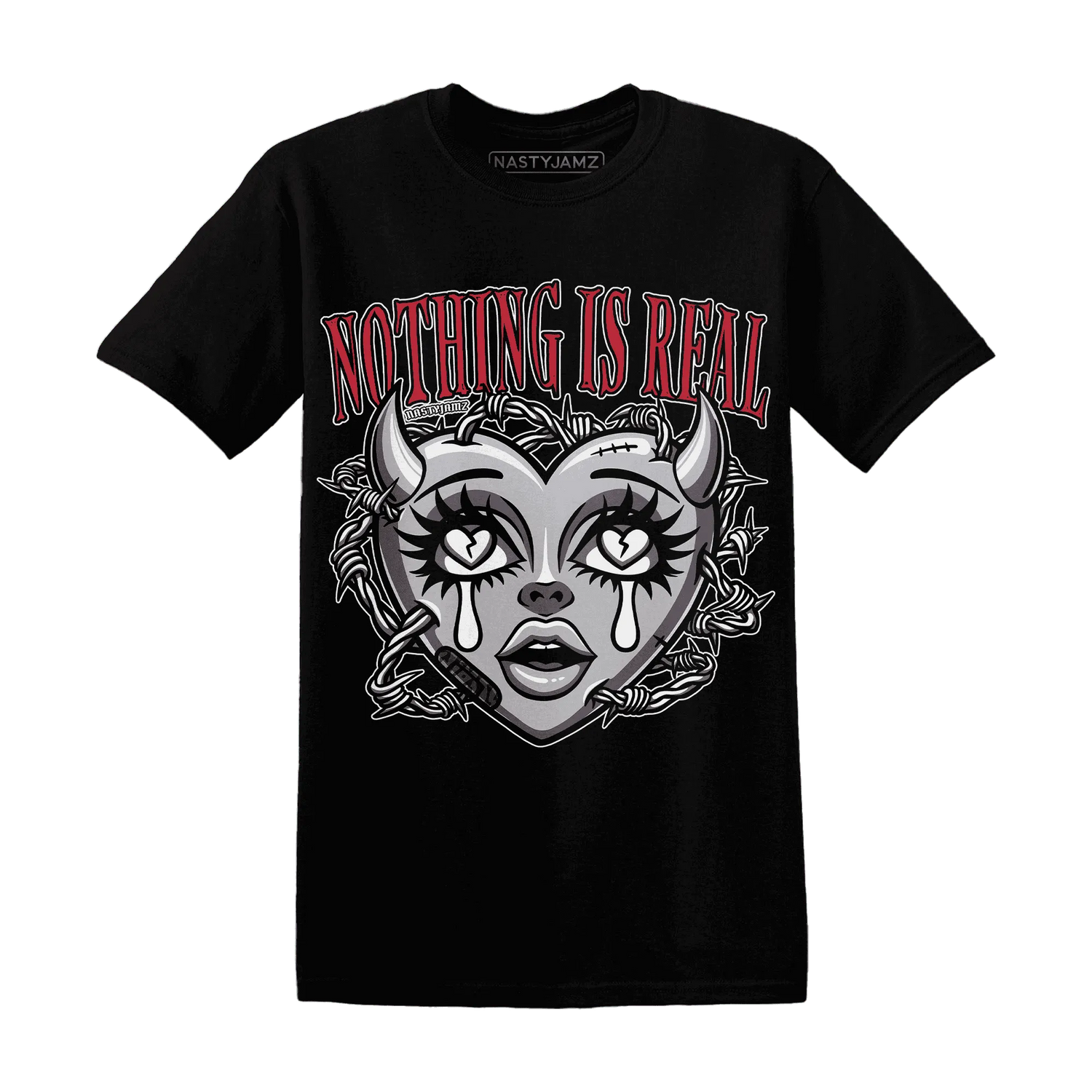 Cement-Grey-3s-T-Shirt-Match-Nothing-Is-Real