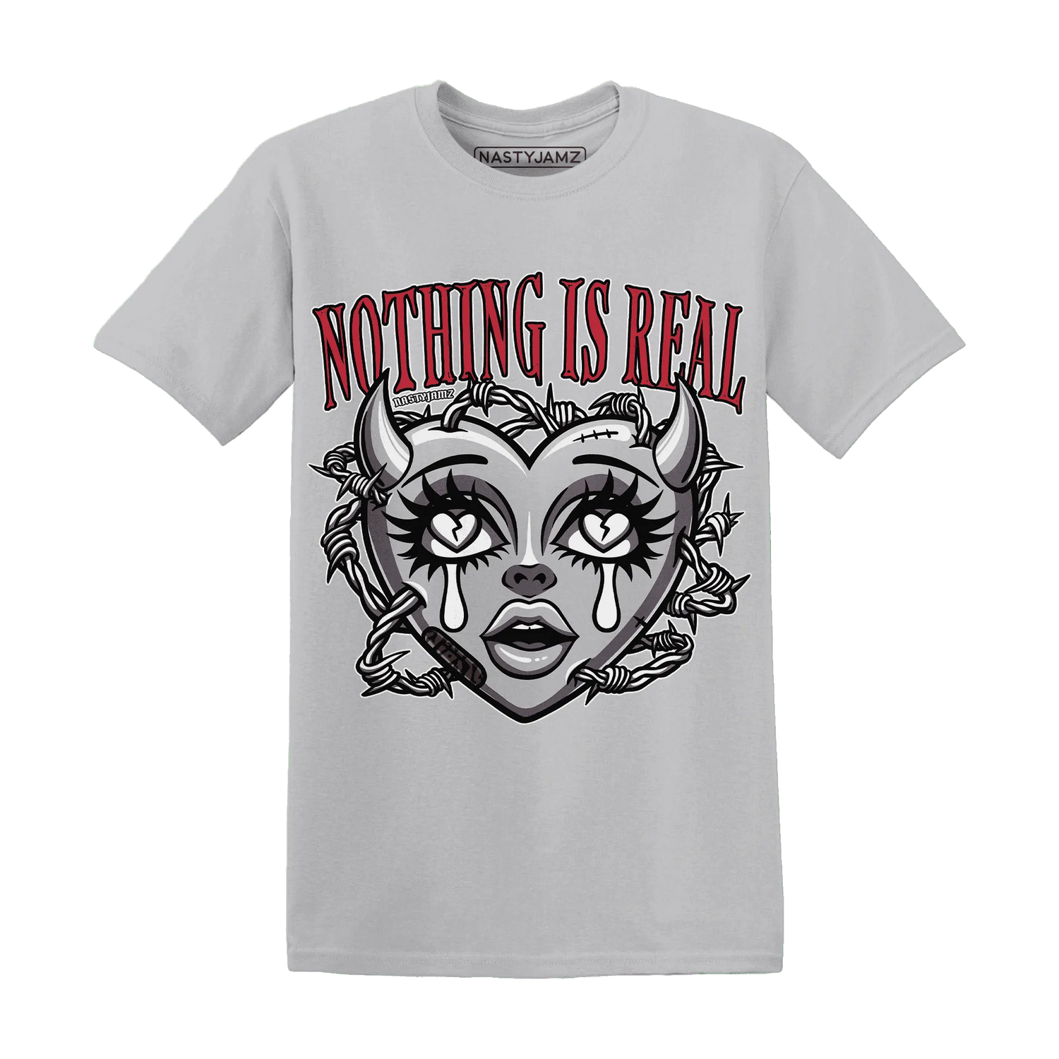 Cement-Grey-3s-T-Shirt-Match-Nothing-Is-Real