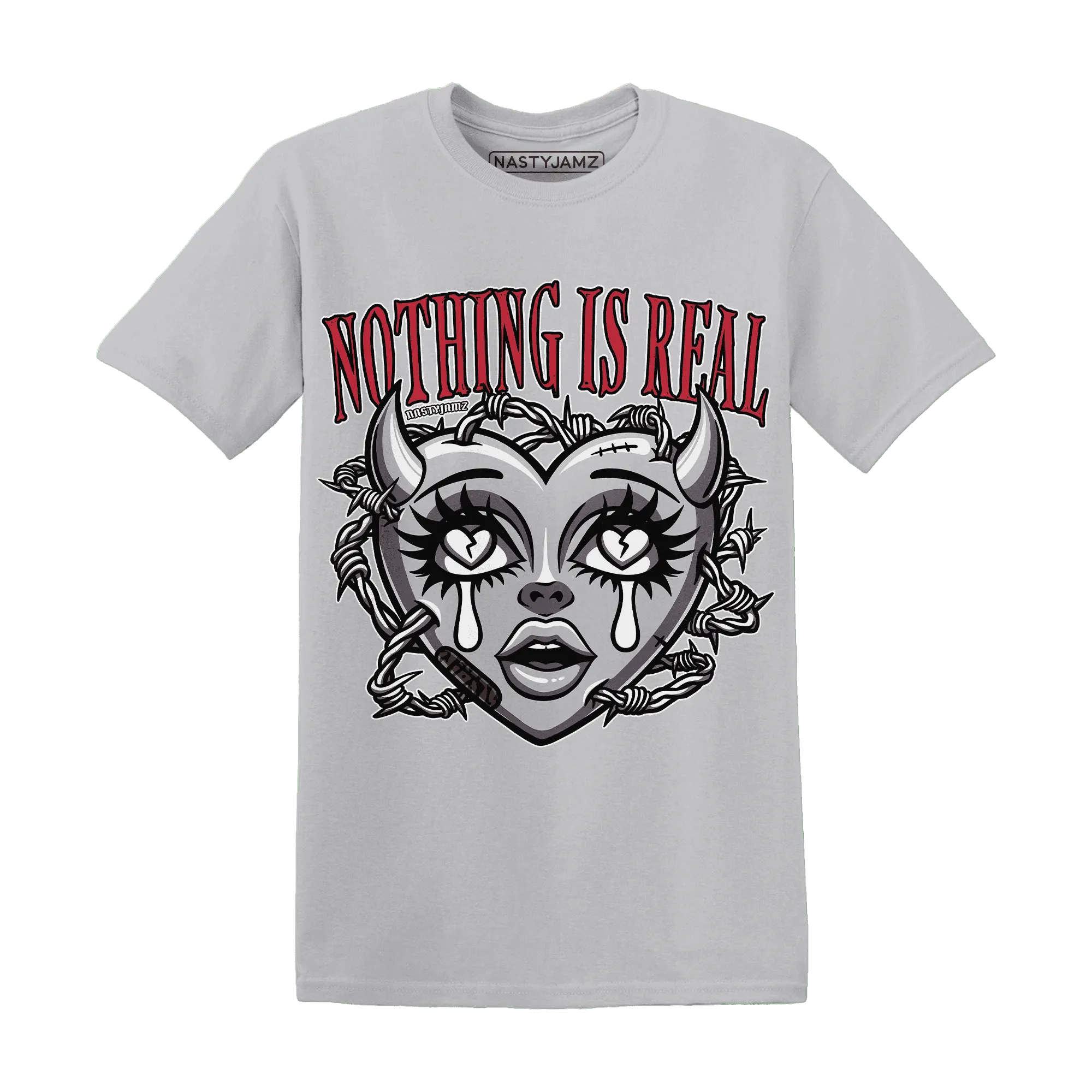 Cement-Grey-3s-T-Shirt-Match-Nothing-Is-Real