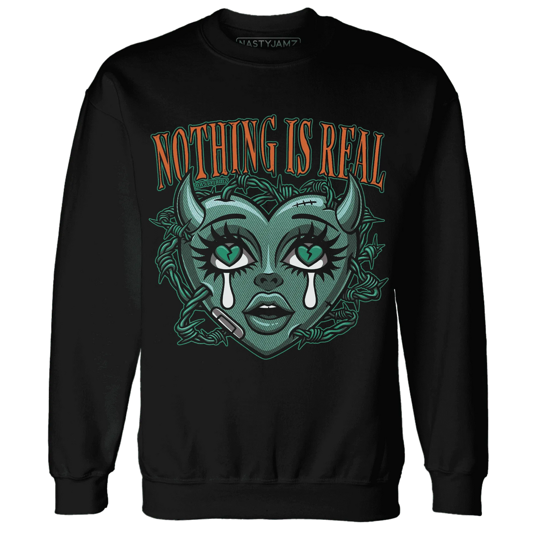 Nina-CN-Abney-3s-Sweatshirt-Match-Nothing-Is-Real