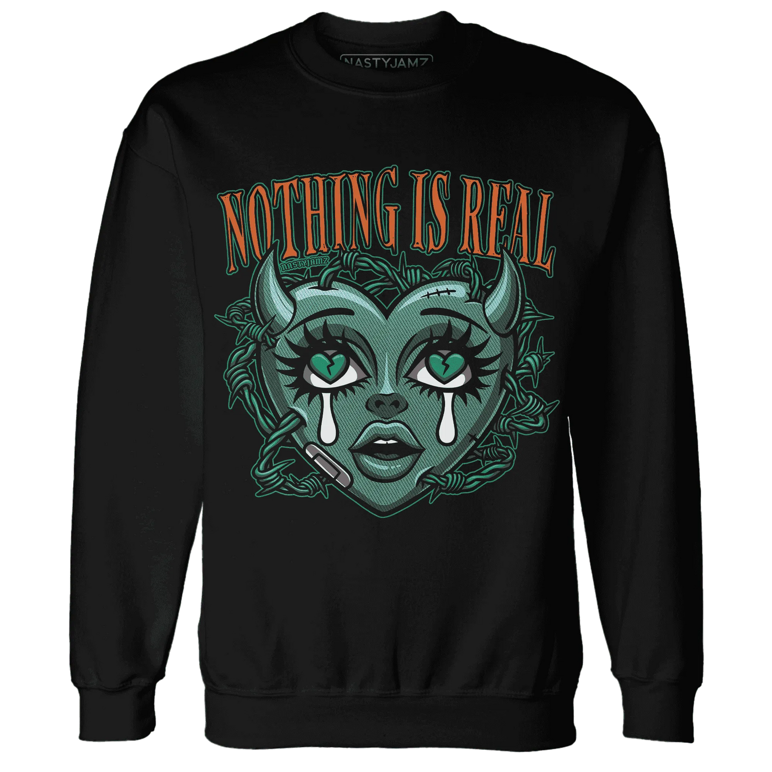 Nina-CN-Abney-3s-Sweatshirt-Match-Nothing-Is-Real