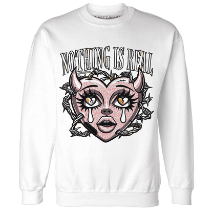 Red-Stardust-3s-Sweatshirt-Match-Nothing-Is-Real