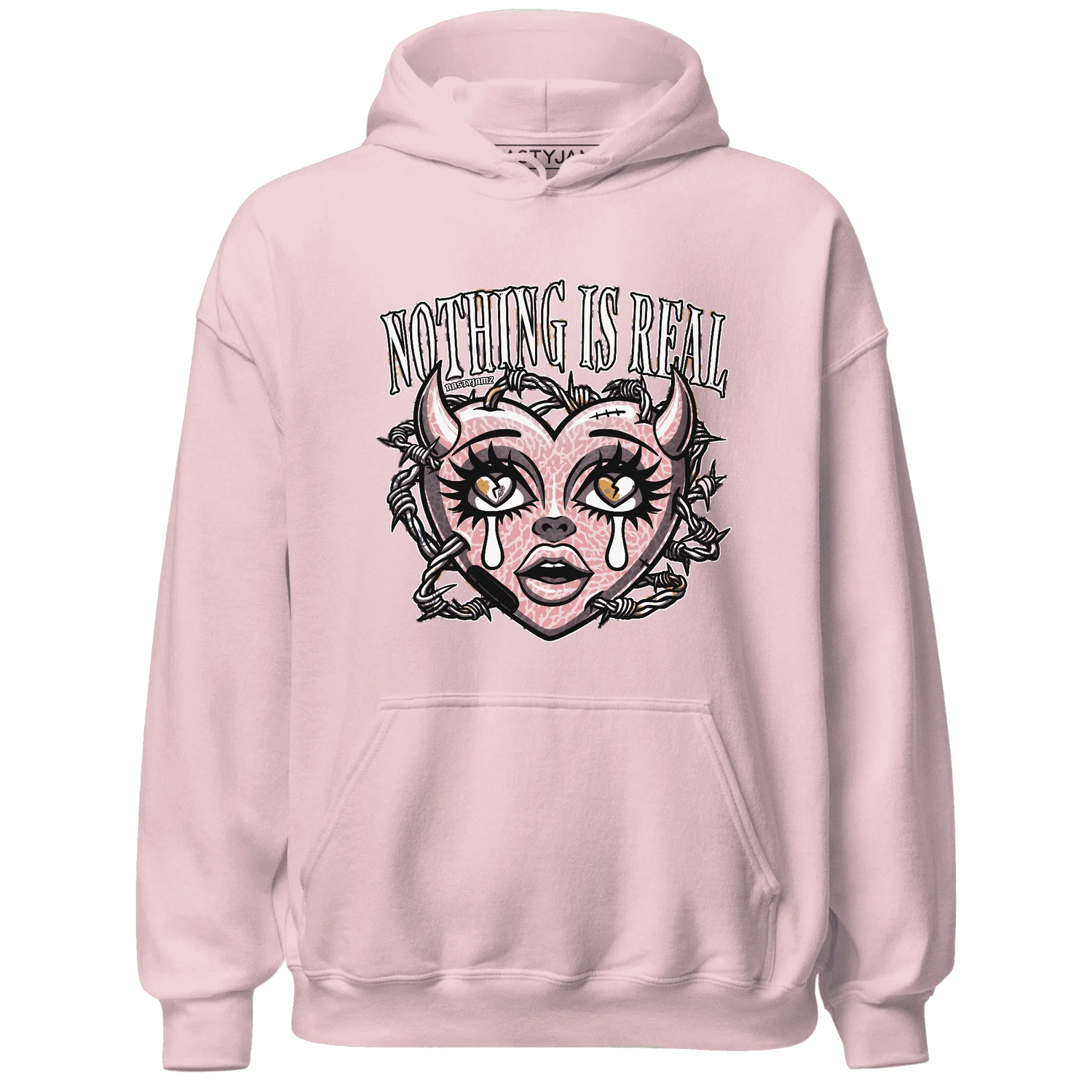 Red-Stardust-3s-Hoodie-Match-Nothing-Is-Real