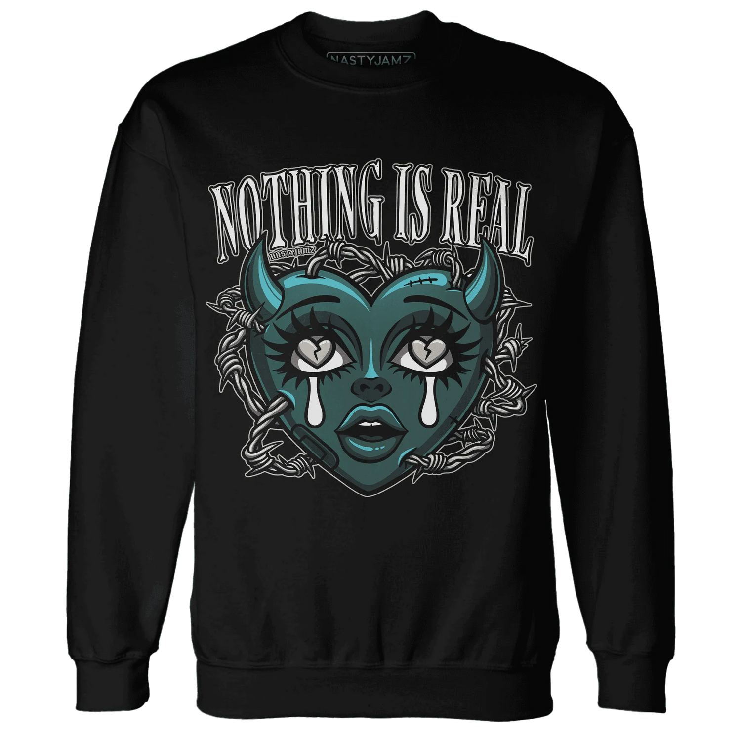Oxidized-Green-4s-Sweatshirt-Match-Nothing-Is-Real