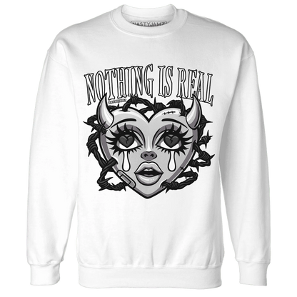 White-Thunder-4s-Sweatshirt-Match-Nothing-Is-Real