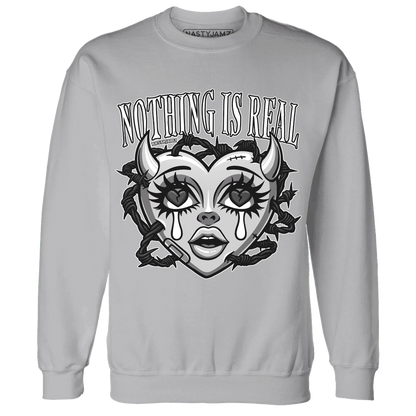 White-Thunder-4s-Sweatshirt-Match-Nothing-Is-Real