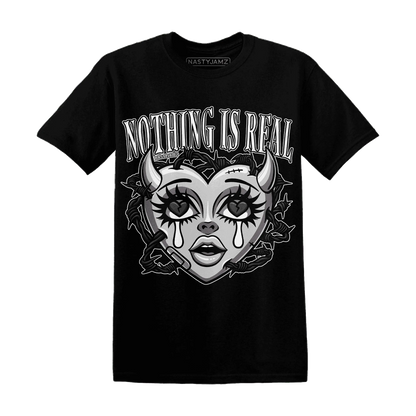 White-Thunder-4s-T-Shirt-Match-Nothing-Is-Real