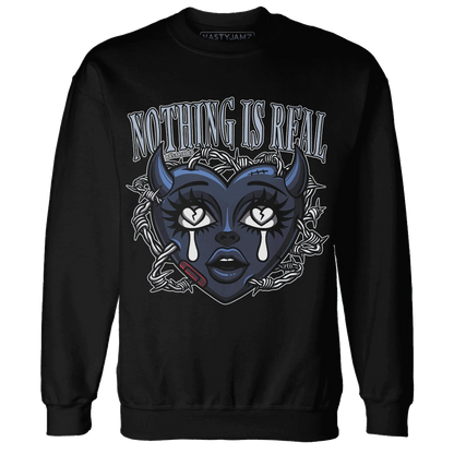 White-Navy-6s-Sweatshirt-Match-Nothing-Is-Real