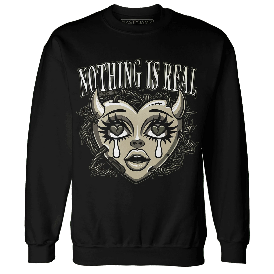 AM-1-Essential-Premium-Sweatshirt-Match-Nothing-Is-Real