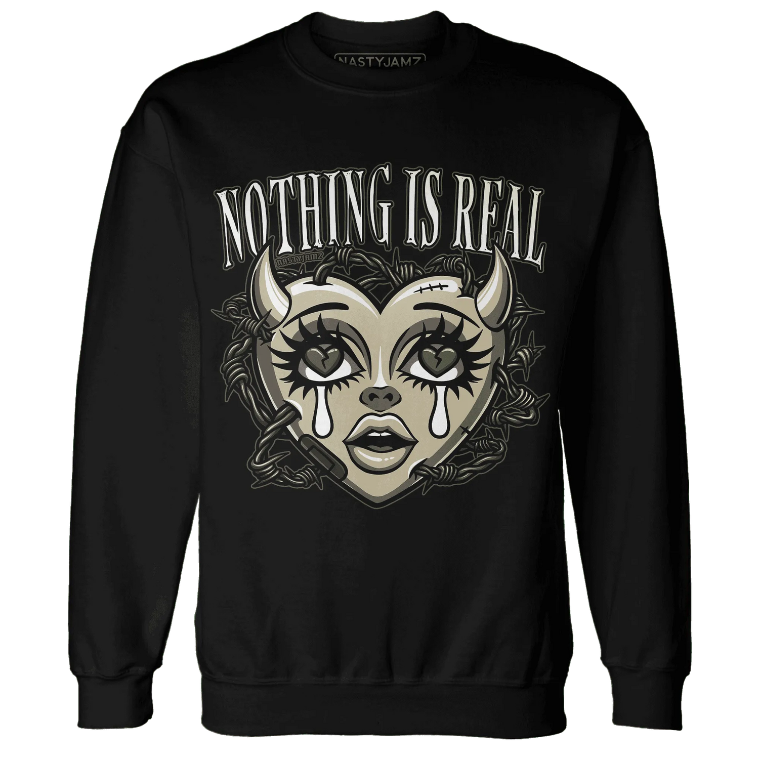 AM-1-Essential-Premium-Sweatshirt-Match-Nothing-Is-Real