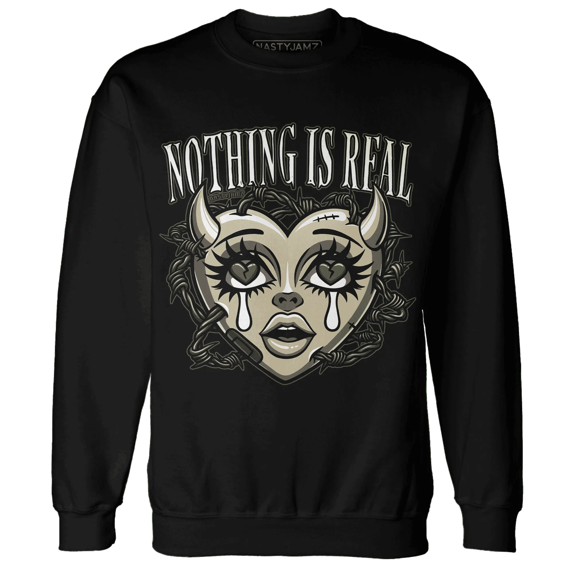 AM-1-Essential-Premium-Sweatshirt-Match-Nothing-Is-Real