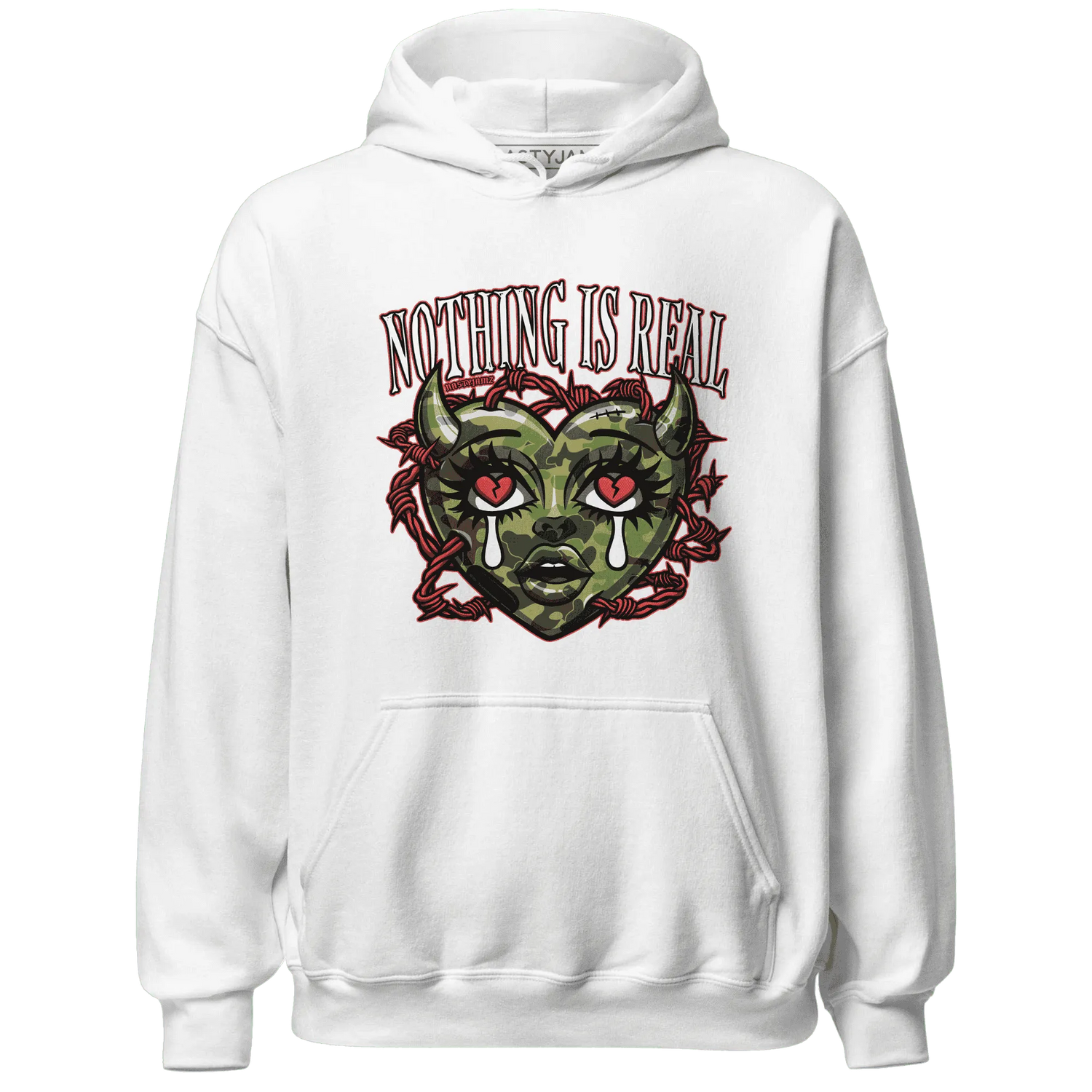 AM-90-Dark-Sage-Solar-Red-Hoodie-Match-Nothing-Is-Real