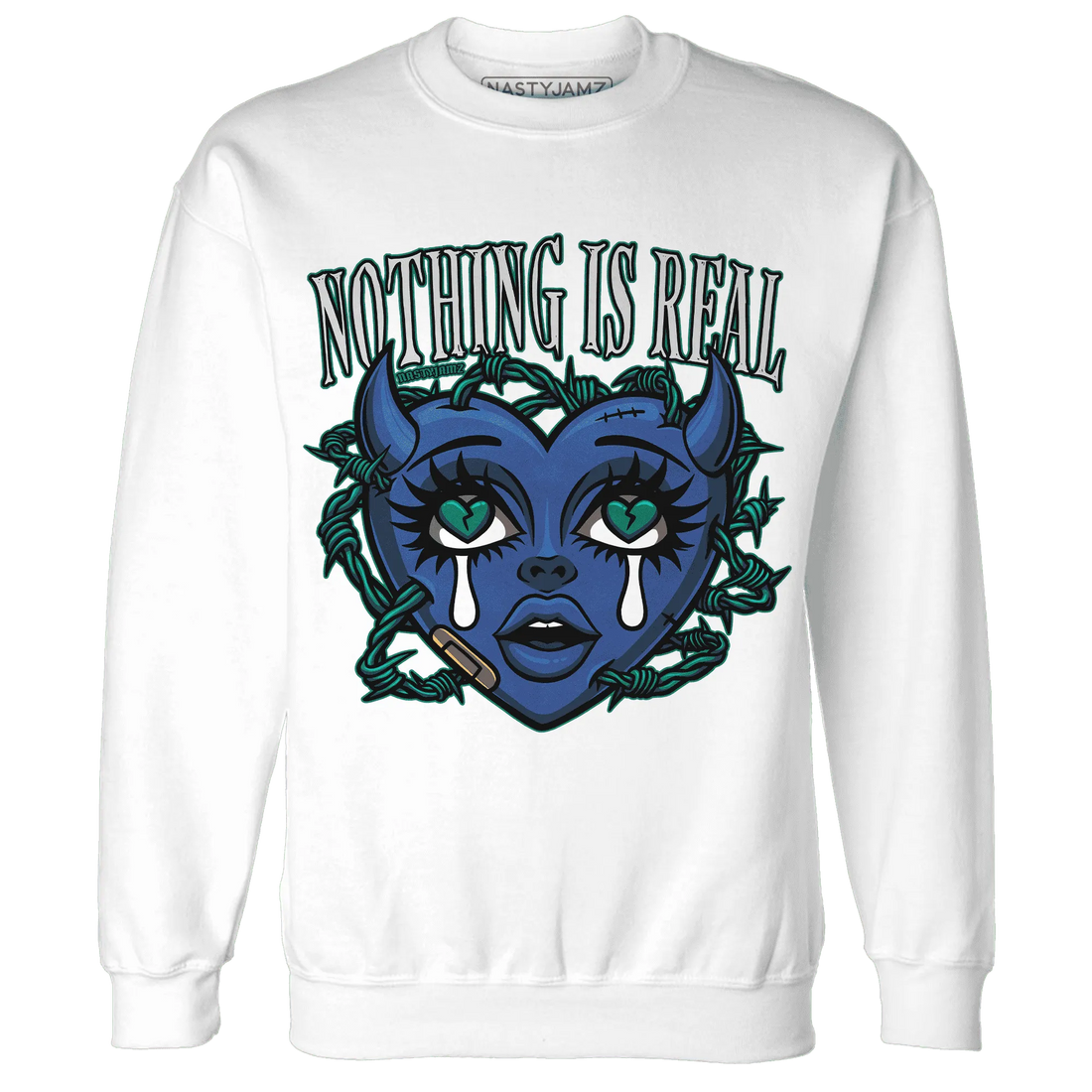 Dunk-Hyper-Royal-Malachite-Sweatshirt-Match-Nothing-Is-Real