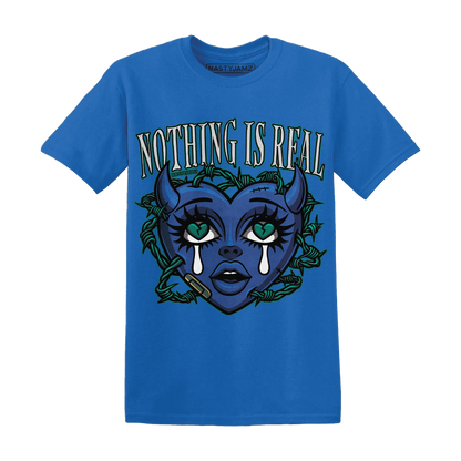 Dunk-Hyper-Royal-Malachite-T-Shirt-Match-Nothing-Is-Real