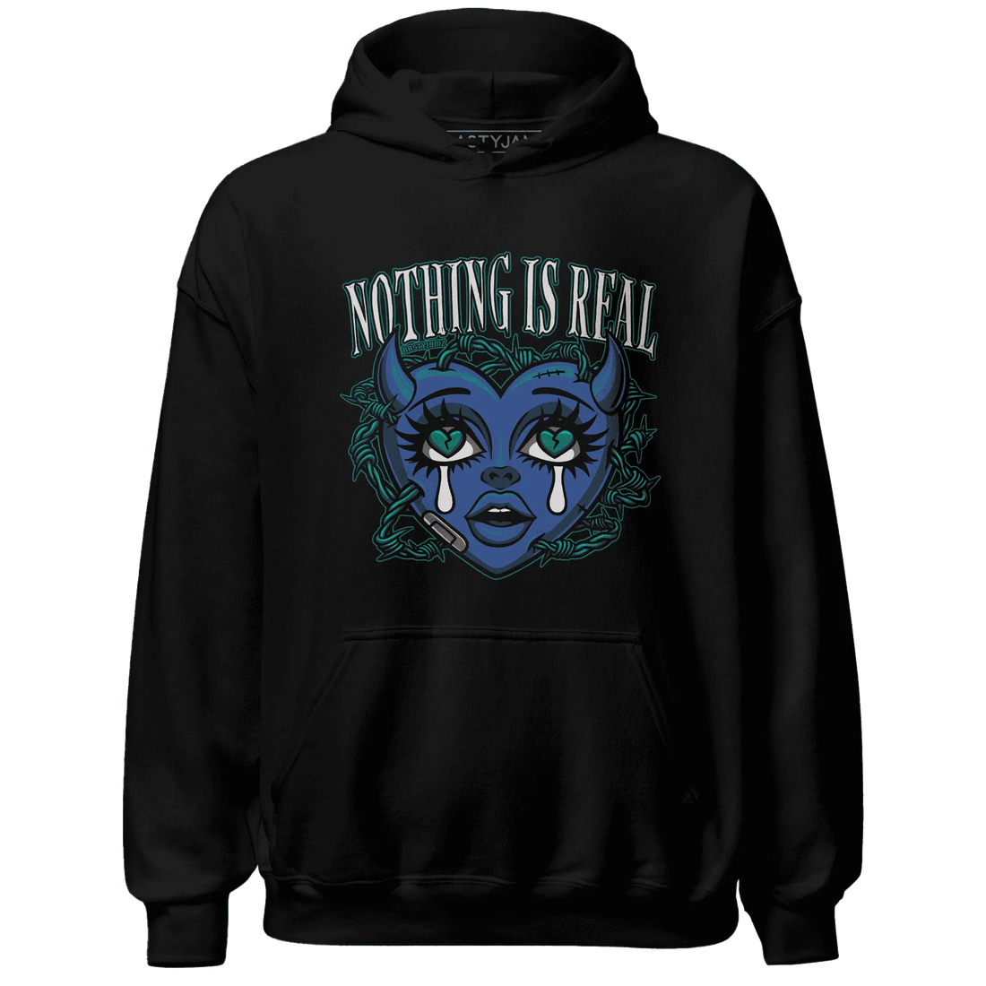 Dunk-Hyper-Royal-Malachite-Hoodie-Match-Nothing-Is-Real