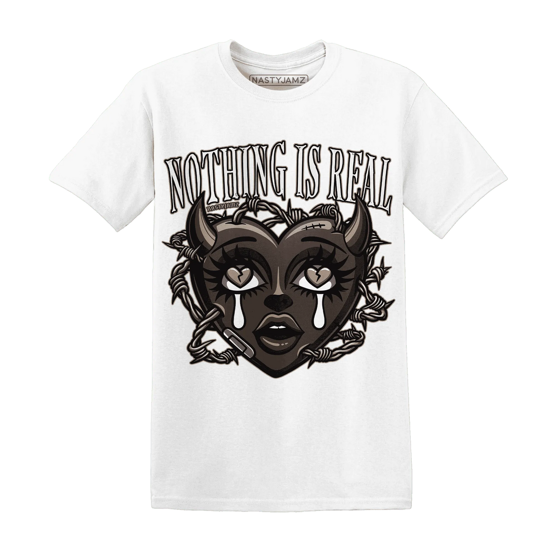 Dunk-Low-Baroque-Brown-T-Shirt-Match-Nothing-Is-Real