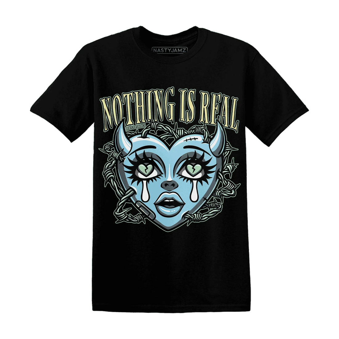 Dunk-Verdy-Visty-NastyJamz-T-Shirt-Match-Nothing-Is-Real