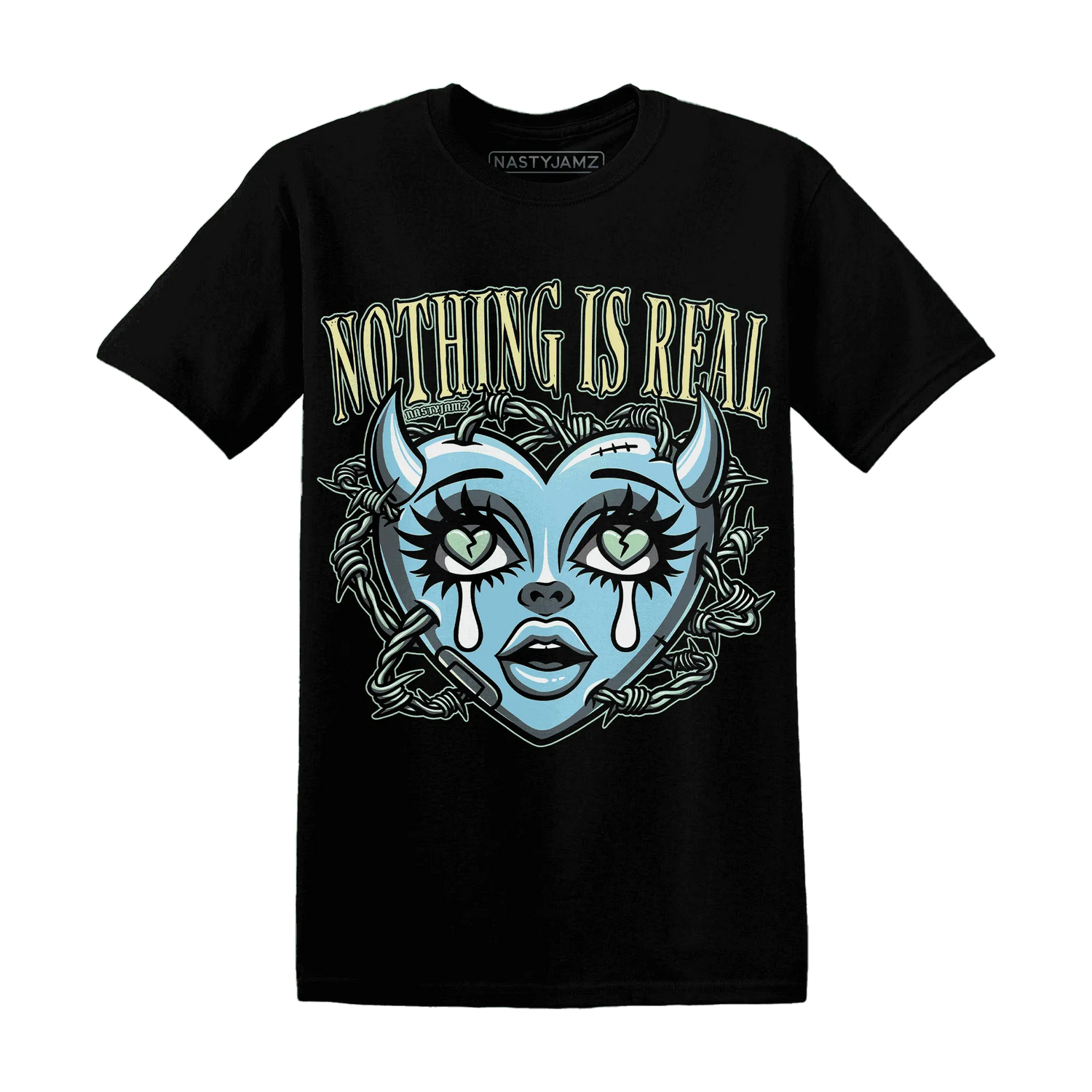 Dunk-Verdy-Visty-NastyJamz-T-Shirt-Match-Nothing-Is-Real