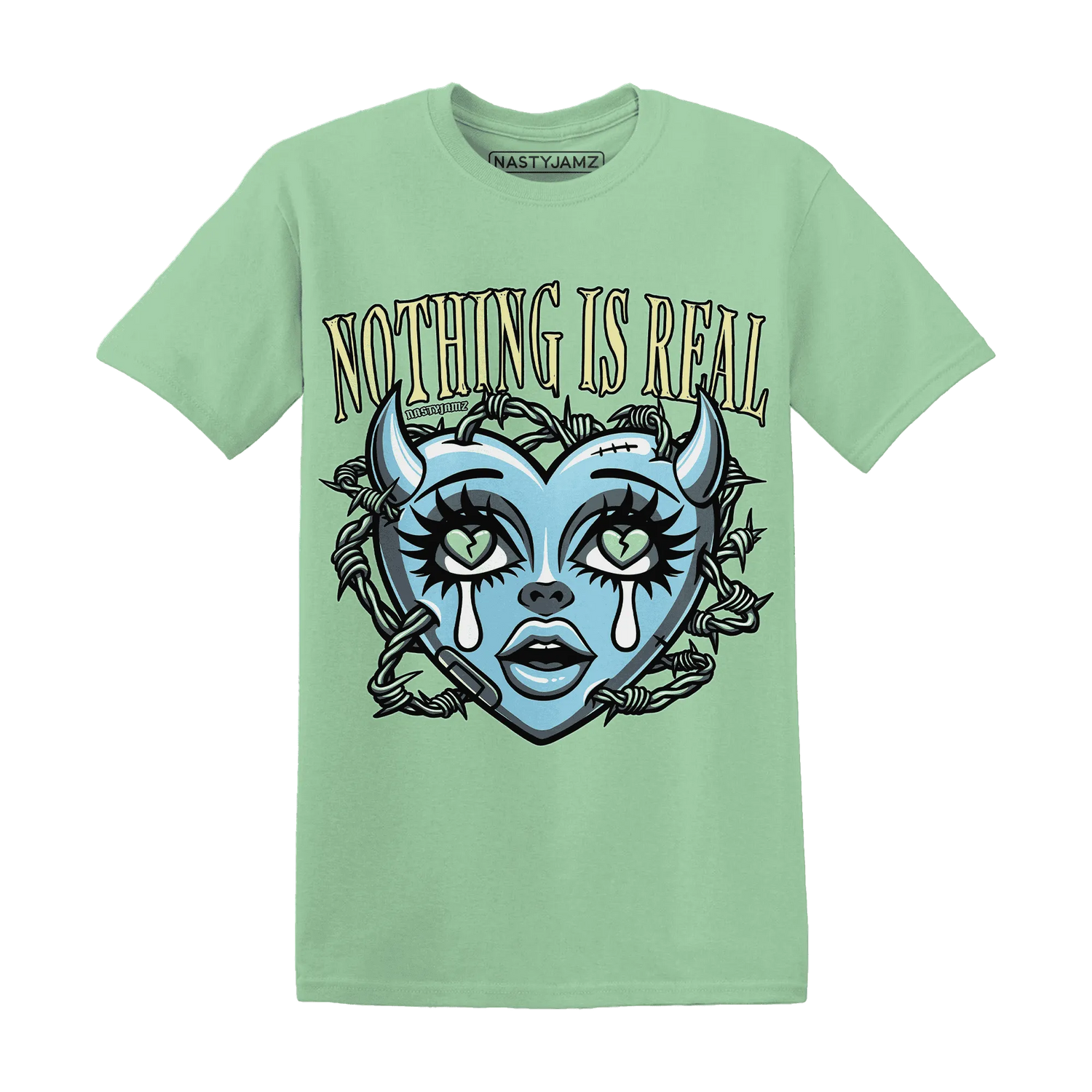 Dunk-Verdy-Visty-NastyJamz-T-Shirt-Match-Nothing-Is-Real