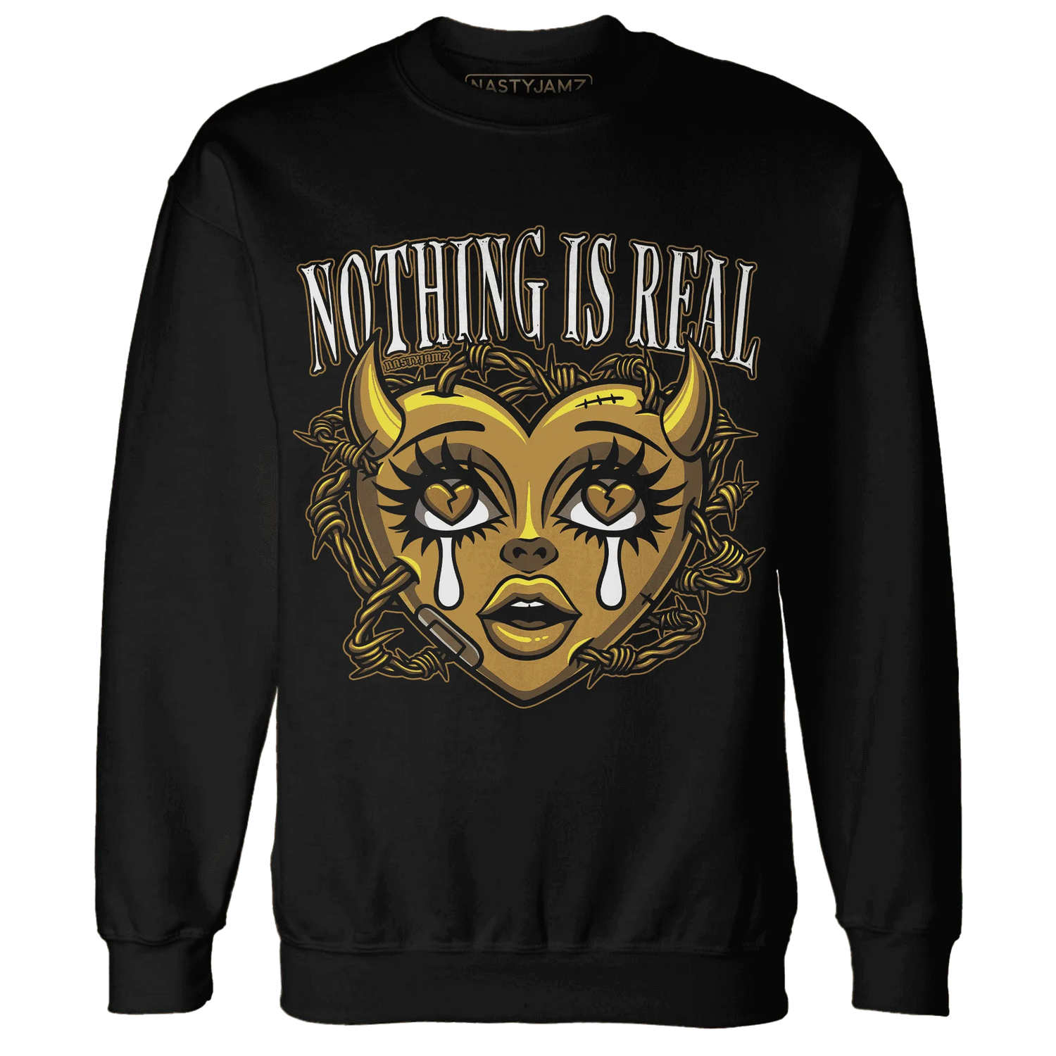 Wheat-13s-Sweatshirt-Match-Nothing-Is-Real