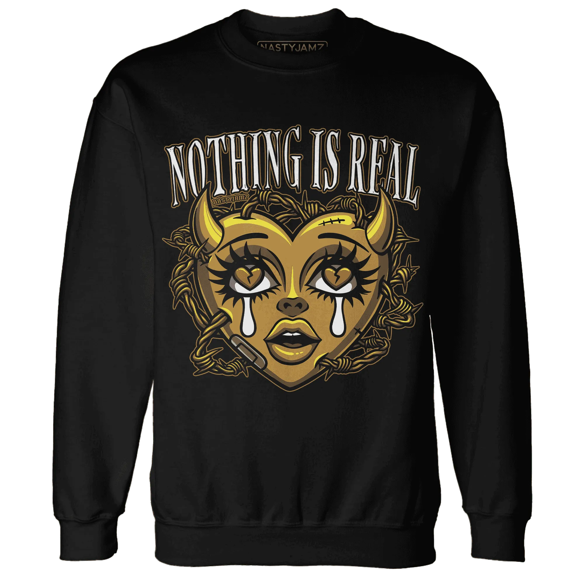 Wheat-13s-Sweatshirt-Match-Nothing-Is-Real