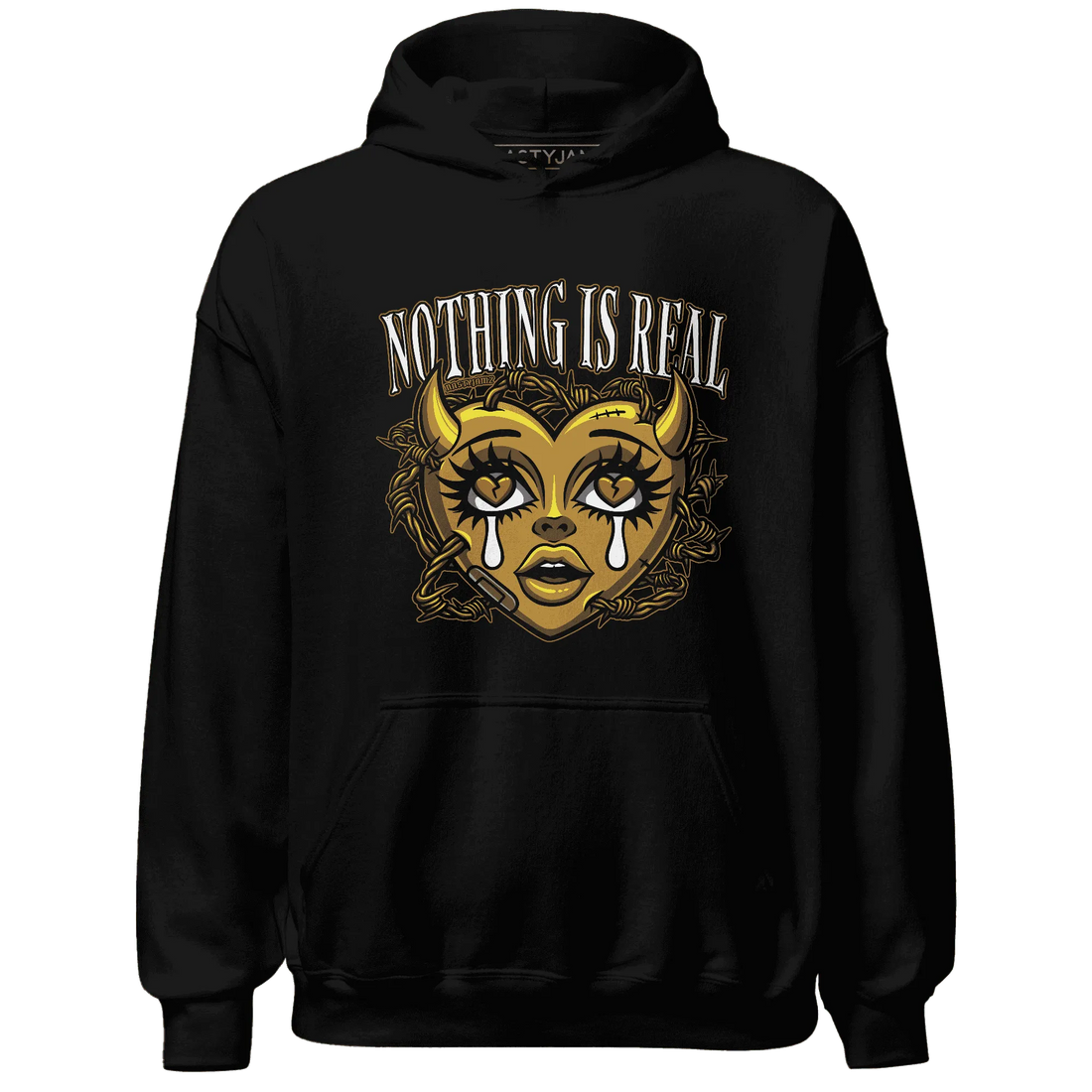 Wheat-13s-Hoodie-Match-Nothing-Is-Real