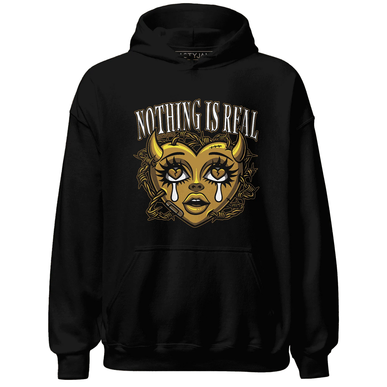 Wheat-13s-Hoodie-Match-Nothing-Is-Real