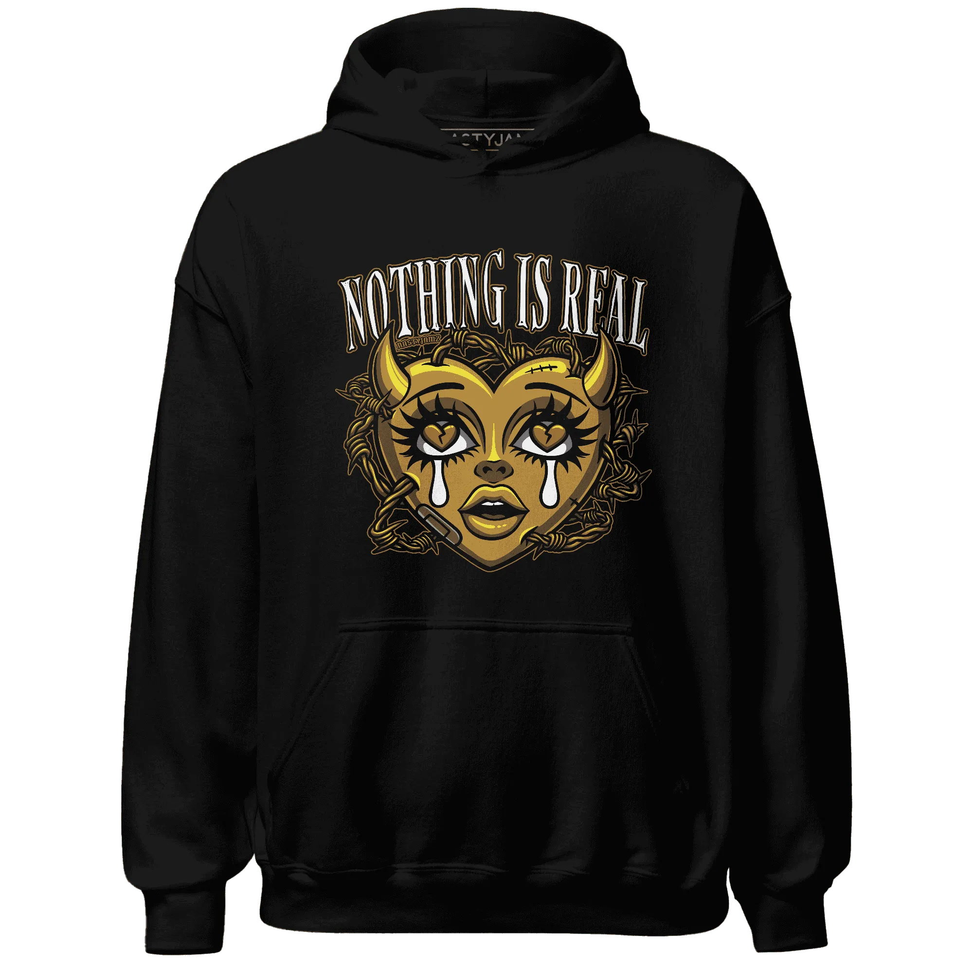 Wheat-13s-Hoodie-Match-Nothing-Is-Real