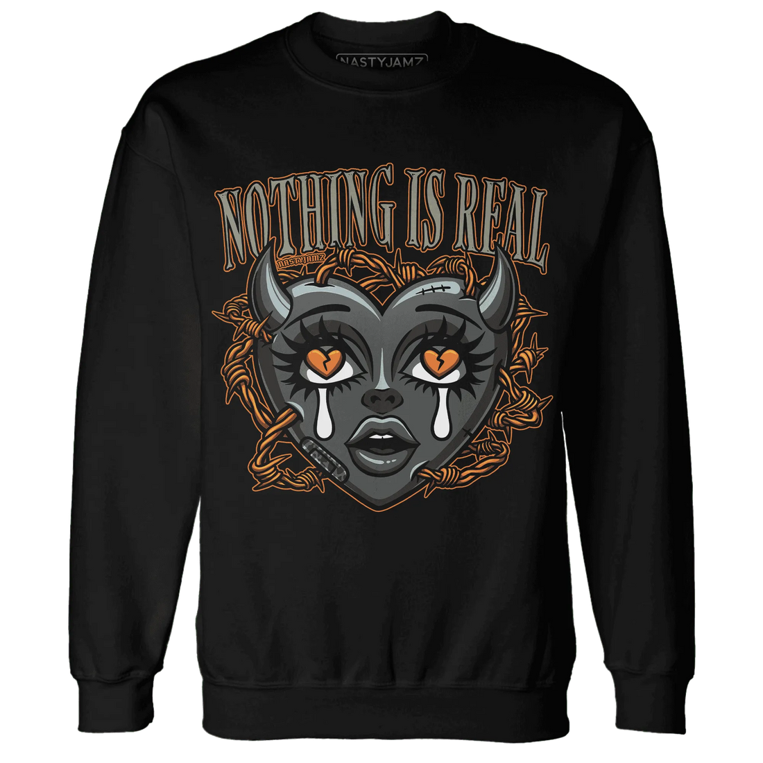 Fear-Pack-3s-Sweatshirt-Match-Nothing-Is-Real
