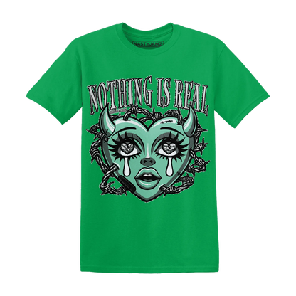 Green-Glow-3s-T-Shirt-Match-Nothing-Is-Real
