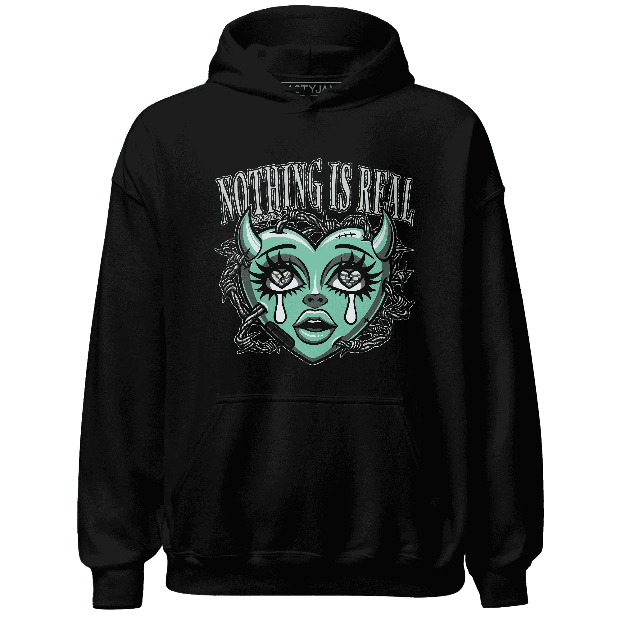 Green-Glow-3s-Hoodie-Match-Nothing-Is-Real