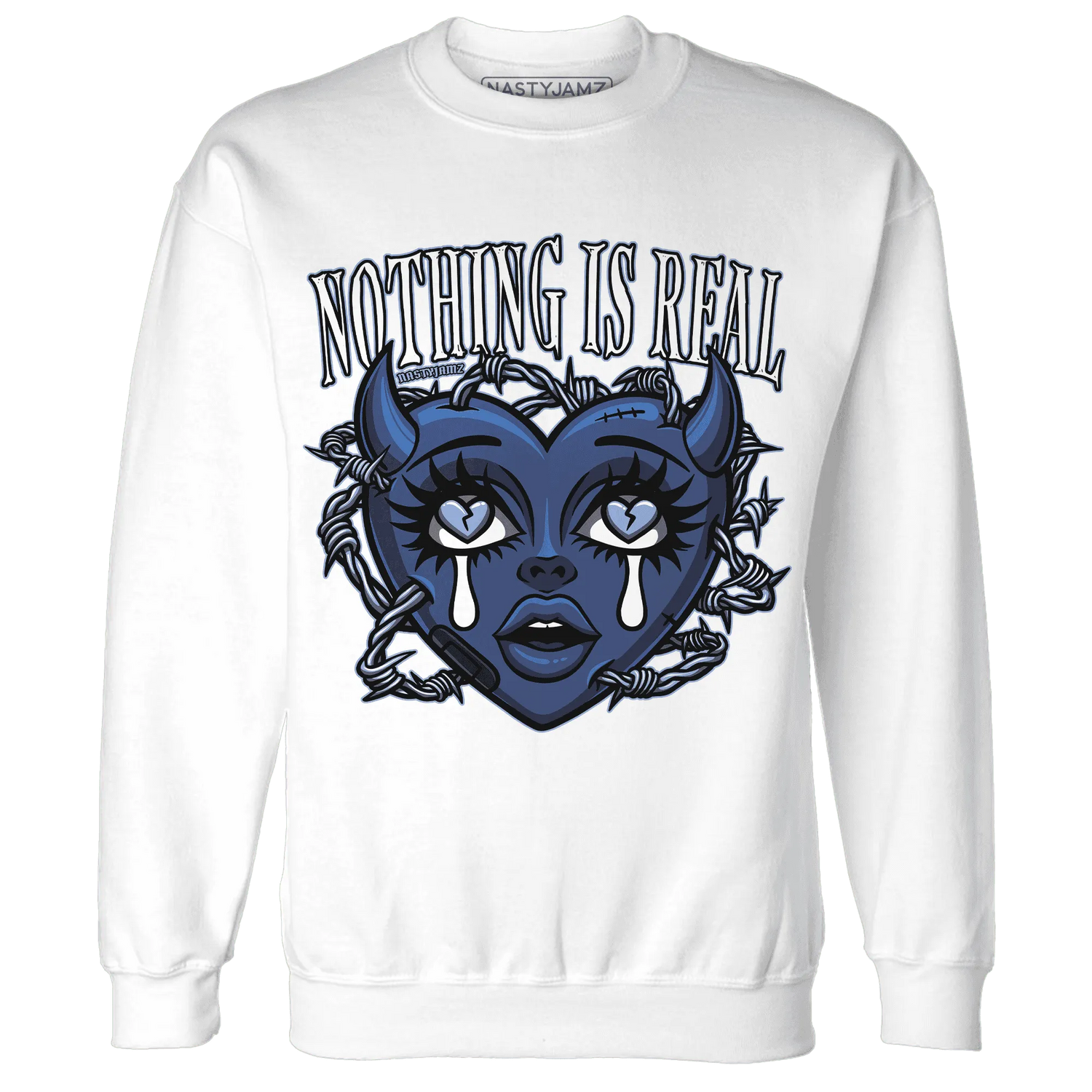 Midnight-Navy-5s-Sweatshirt-Match-Nothing-Is-Real