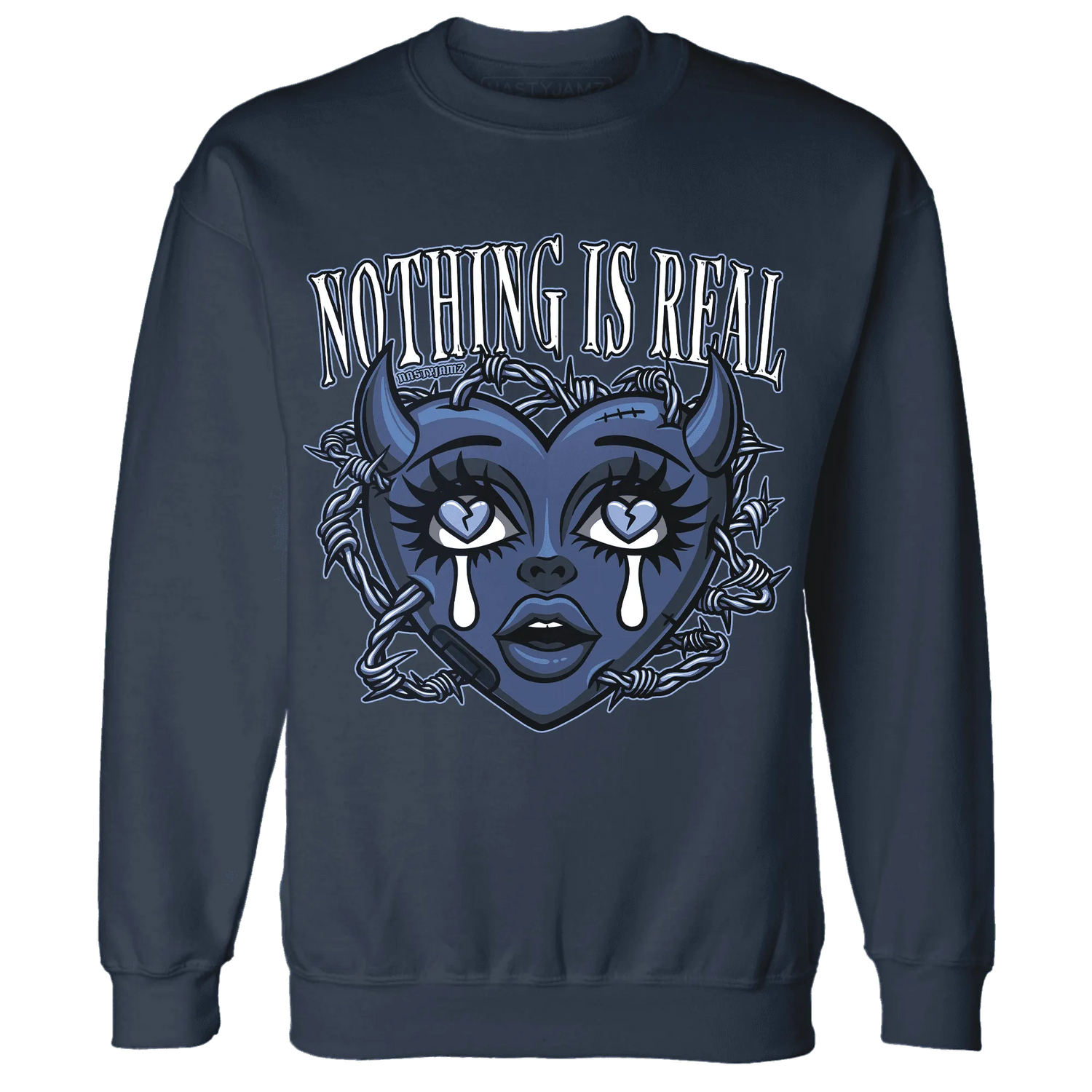 Midnight-Navy-5s-Sweatshirt-Match-Nothing-Is-Real