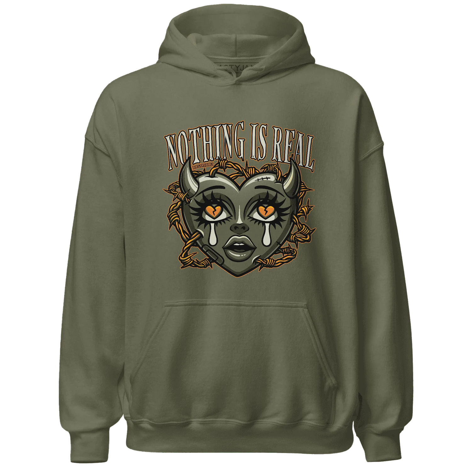 Olive-5s-Hoodie-Match-Nothing-Is-Real