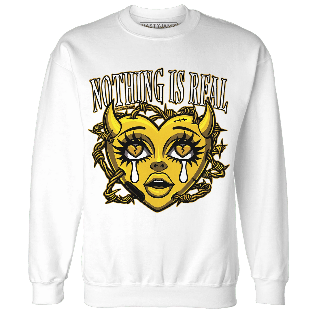 Yellow-Ochre-6s-Sweatshirt-Match-Nothing-Is-Real