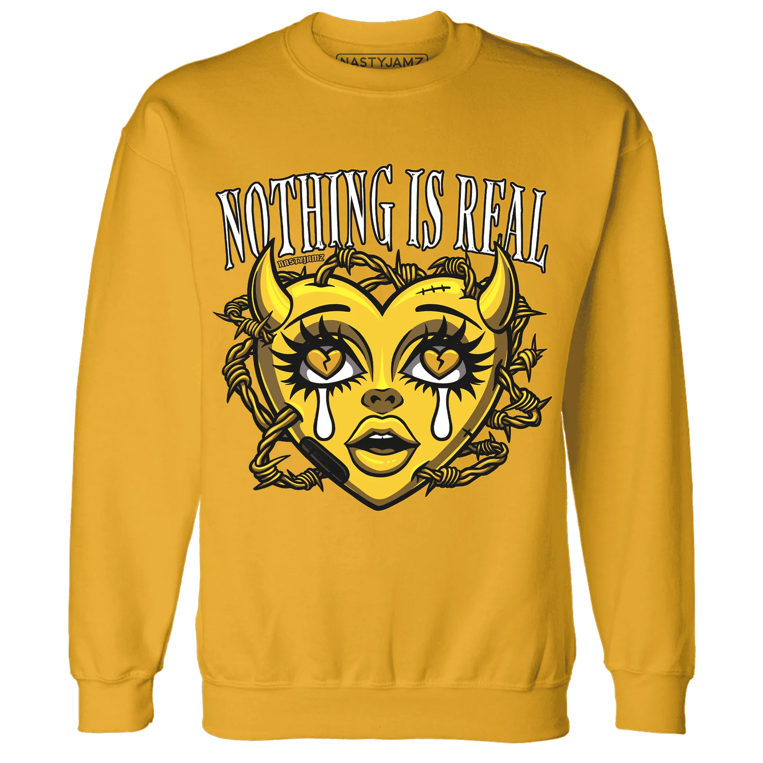 Yellow-Ochre-6s-Sweatshirt-Match-Nothing-Is-Real