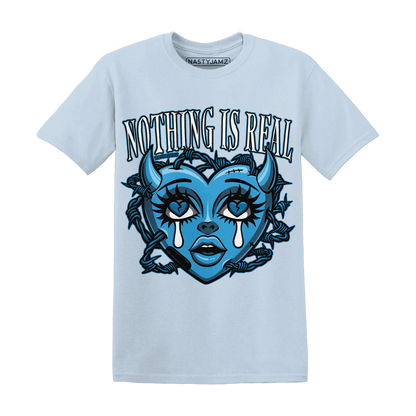 Powder-Blue-9s-T-Shirt-Match-Nothing-Is-Real