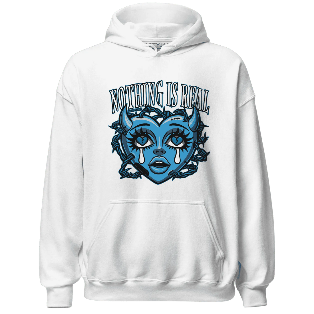 Powder-Blue-9s-Hoodie-Match-Nothing-Is-Real