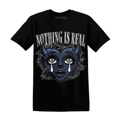 VaporMax-Plus-Midnight-Navy-White-Metallic-Silver-T-Shirt-Match-Nothing-Is-Real