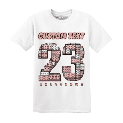 Low-Legend-Pink-11s-T-Shirt-Match-Number-23-Lego