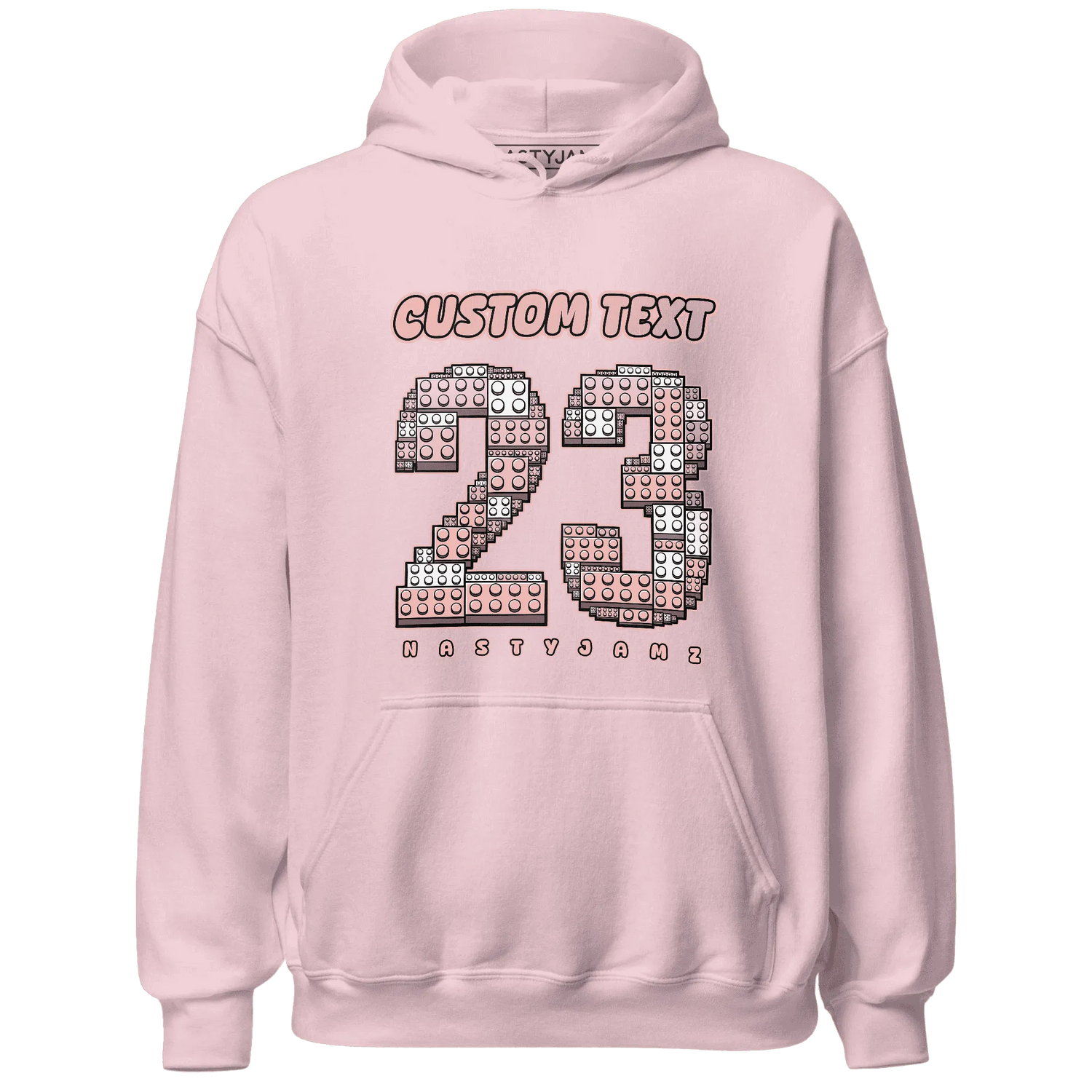 Low-Legend-Pink-11s-Hoodie-Match-Number-23-Lego