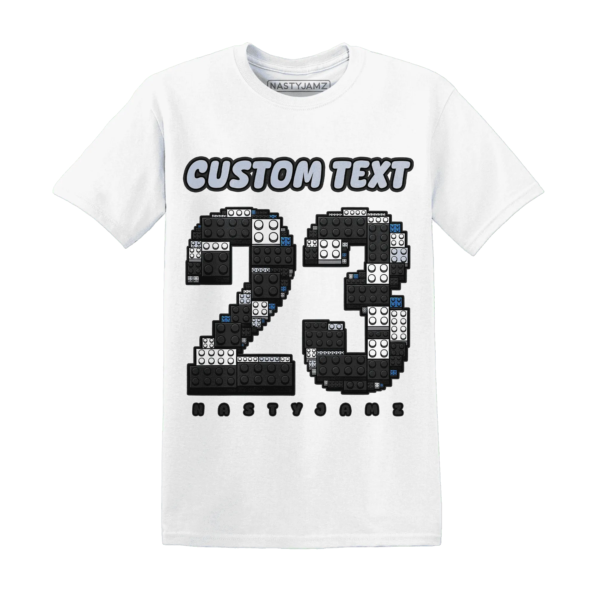 Low-Space-Jamz-11s-T-Shirt-Match-Number-23-Lego