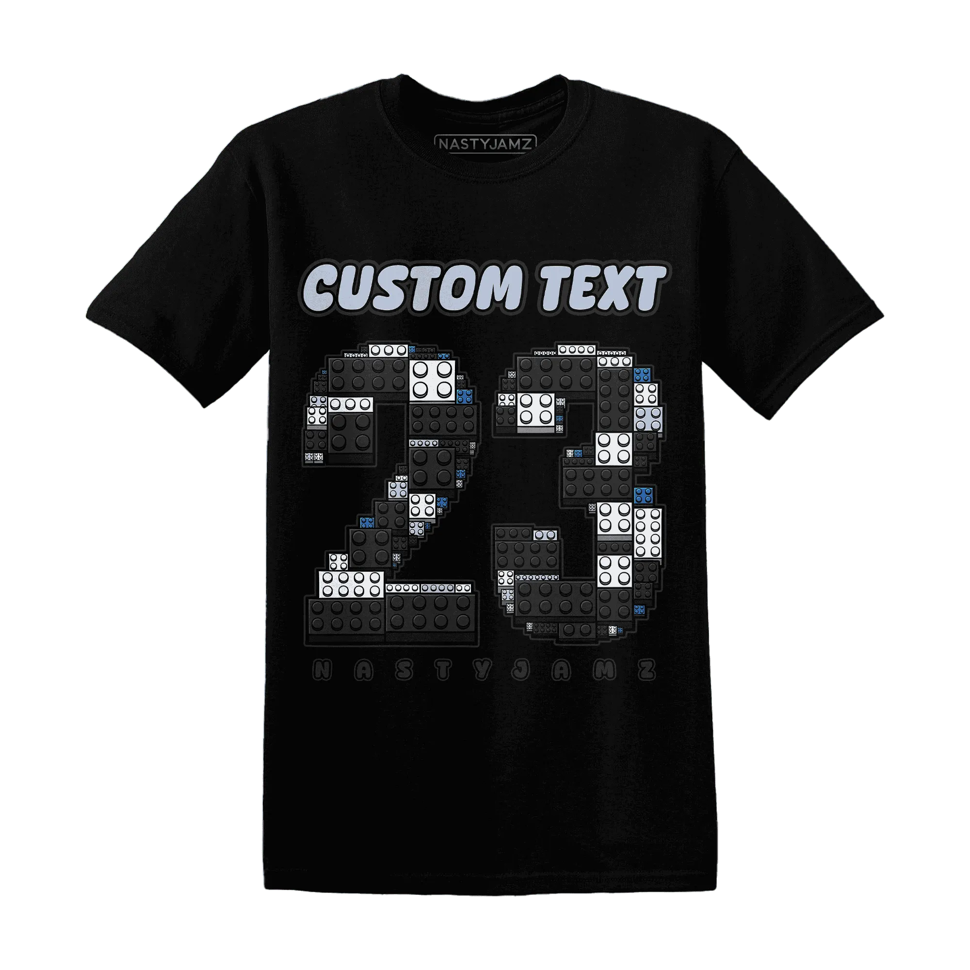 Low-Space-Jamz-11s-T-Shirt-Match-Number-23-Lego