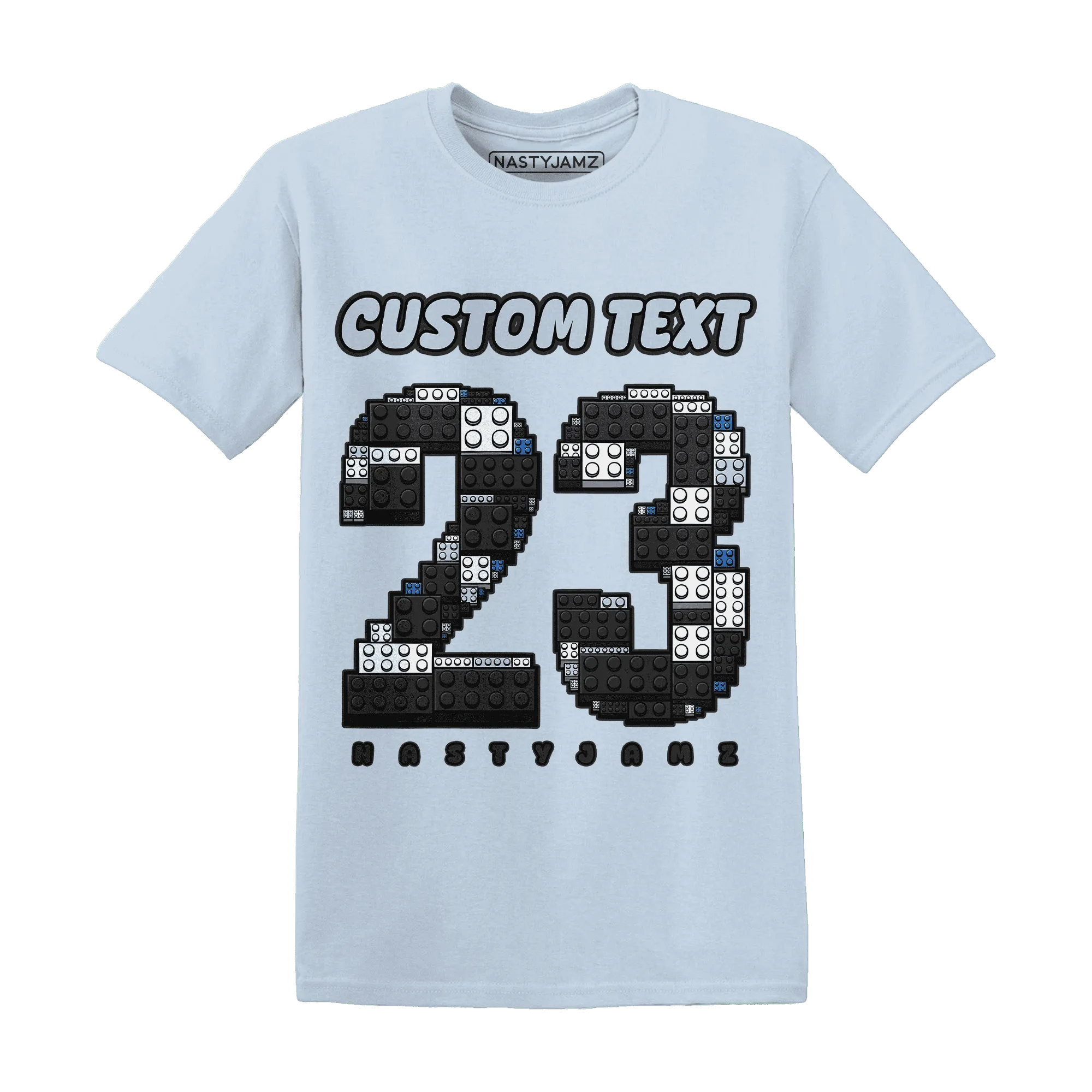 Low-Space-Jamz-11s-T-Shirt-Match-Number-23-Lego