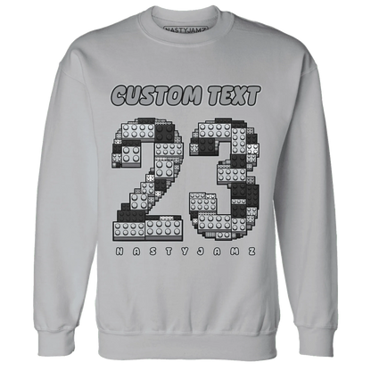 Wolf-Grey-12s-NastyJamz-Sweatshirt-Match-Number-23-Lego